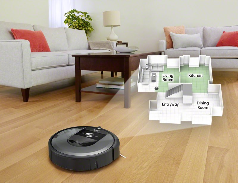 Робот-пылесос iRobot Roomba i7+ купить | ELMIR - цена, отзывы
